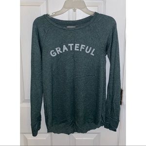 Grayson Threads “Grateful” Sweater Size Small